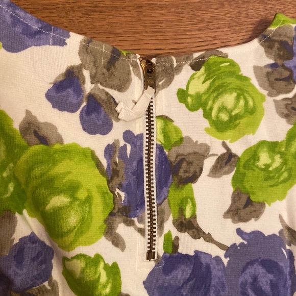 J Crew Peplum floral top - Picture 3 of 4
